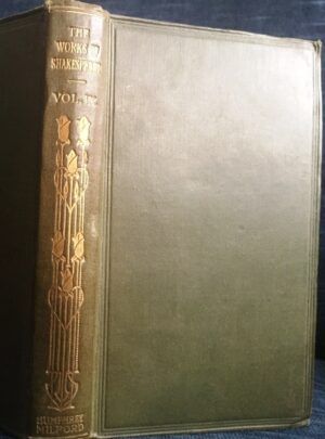 SHAKESPEARE, William - The complete works of William Shakespeare in nine volumes. Vol IX. Othello. Antony and Cleopatra. Cymbeline. Pericles.