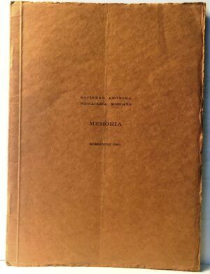 SOCIEDAD ANÓNIMA HIDRÁULICA MONCAYO - Memoria. Ejercicio 1931.
