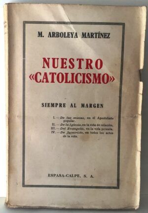 ARBOLEYA MARTÍNEZ, M. - Nuestro catolicismo
