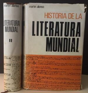 ALONSO, Martín - Historia de la literatura mundial. 2 tomos.