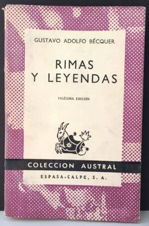 BÉCQUER, Gustavo Adolfo - Rimas y leyendas
