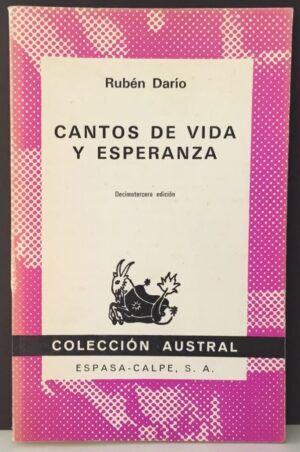 DARÍO, Rubén - Cantos de vida y Esperanza