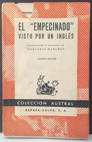 MARAÑÓN, Gregorio, traducción y prólogo - El Empecinado, visto por un inglés