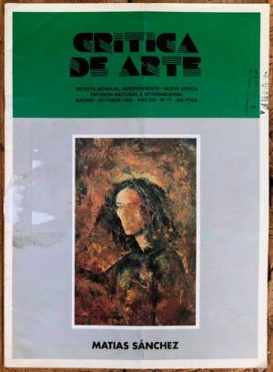 BUERGO, José Luis, dir.  - Crítica de arte. Revista mensual independiente. Año XIII, nº77, octubre 1992