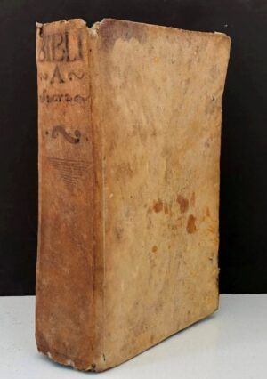 Biblia Sacra Vulgatae Editionis, Sixti V. Pontificis max. jussu recognita, et Clementis VIII auctoritate edita; versiculis distincta, et ad singula Capita Argumentis aucta; Indiceque Epistolarum, & Evangeliorum, nec non & Biblico locupletata