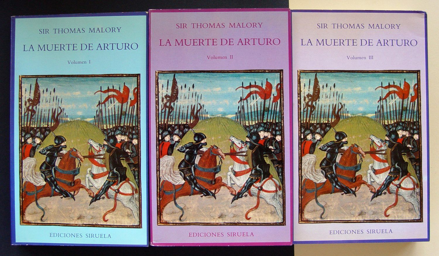 MALORY, Sir Thomas - La muerte de Arturo. Vol. I, II y III. » Il