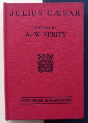 VERITY, A. W. (Edited by) - Julius Caesar.