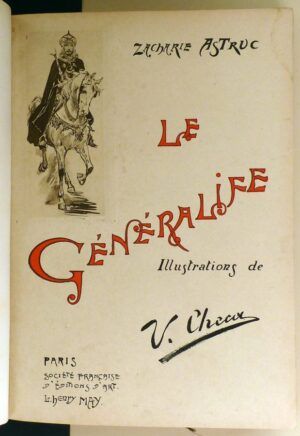 ASTRUC, Zacharie - Le Généralife. Sérénades et Songes.