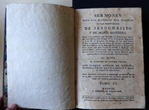 EGUILETA, D. Joaquín Antonio de - Sermones para los misterios más clásicos de las festividades de Jesuchristo y de María Santísima. Tomo III.