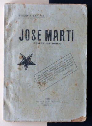 RANDER, Franco - José Martí (Reseña histórica).