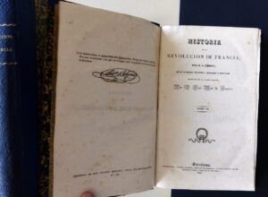 THIERS, M.A. - Historia de la Revolución de Francia. 6 Tomos.