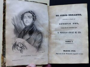 SUE, Eugenio - El judío errante. Tres volúmenes