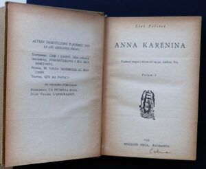 TOLSTOI, Lleó - Anna Karenina. (4 volum)
