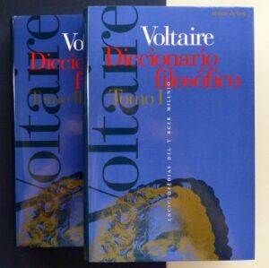 MARTÍNEZ ARANCÓN, Ana (Edic.) - Voltaire. Diccionario filosófico. 2 Tomos.