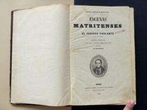 MESONERO ROMANOS, D. Ramón de - Escenas matritenses por el curioso parlante.