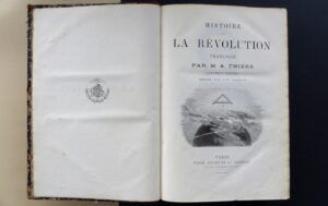 THIERS, M.A. - Histoire de la révolution française. Tome premier. Nouvelle edition.