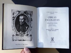 VEGA Y CARPIO, Lope Félix de - Obras escogidas. Tomo II. Poesías líricas, poemas, prosa, novelas.