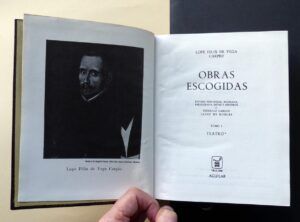 VEGA Y CARPIO, Lope Félix de - Obras escogidas. Tomo I. Teatro*.