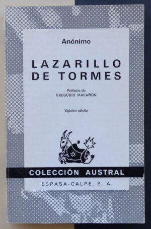 Anónimo - Lazarillo de Tormes.
