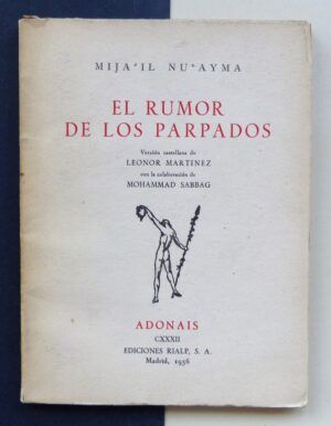 NU'AYMA, Mija'il - El rumor de los párpados.