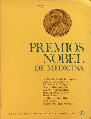 GRANGEL, L. S. - Premios Nobel de Medicina. Carpeta nº4. Años 1932 a 1937. Láminas 31 a 40.