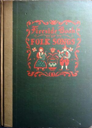 BRADFORD BONI, Margaret, ed.  - Fireside Book of Folk songs. 147 of the great ballads and old favorites sea shanties, cowboy songs and hymns, railroad songs, songs of valor, spirituals ans christmas carols. 500 color pictures. Arranged for the piano by Norman LLOYD. Illustrated by Alice and Martin Probensen.