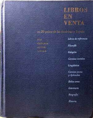 TURNER, Mary C. - Libros en venta en Hispanoamérica y España. Un servicio informativo preparado bajo la dirección de Mary C. Turner.