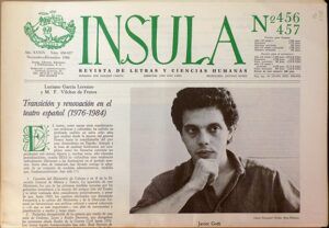 Cano, José Luis, dir. - Ínsula. Revista Bibliográfica de Ciencias y Letras, nº 456-57, año XXXIX, 1984. Teatro español, hoy.