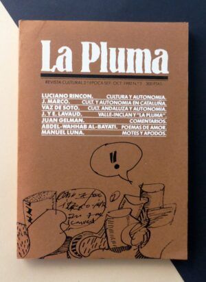 VV. AA. - La Pluma. Revista Cultural 2ª época. nº2