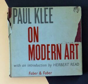 READ, Herbert - Paul Klee on Modern Art