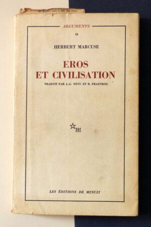 MARCUSE, Herbert - Eros et Civilisation. Contribution a Freud