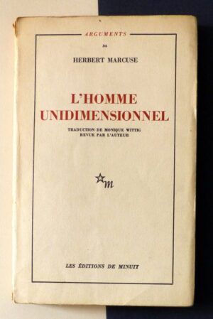 MARCUSE, Herbert - L'homme unidimensionnel