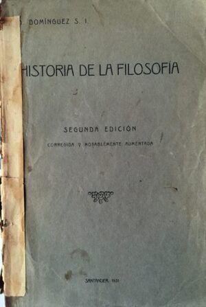 Domínguez, Dionisio - Historia de la Filosofía