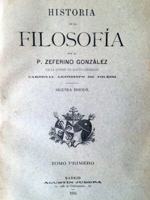González, Zeferino - Historia de la Filosofía