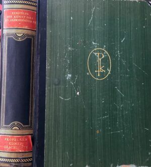 Einstein, Carl - Die kunts des 20 jahrhunderts.