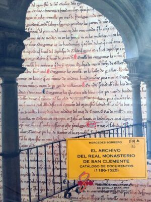 BORRERO, Mercedes - El Archivo del  Real Monasterio de San Clemente. Catálogo de documentos (1186-1525).