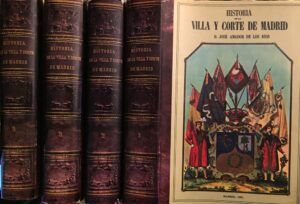 AMADOR DE LOS RÍOS, José - Historia de la Vïlla y Corte de Madrid. Facsímil. 4 tomos.