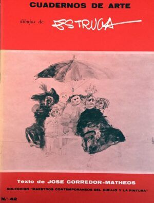 CORREDOR-MATHEOS, José - Dibujos de Oscar Estruga. Colección "Maestros contemporáneos del dibujo y la pintura". nº 42