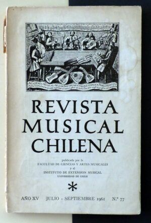VV. AA. - Revista Musical Chilena. Nº 77