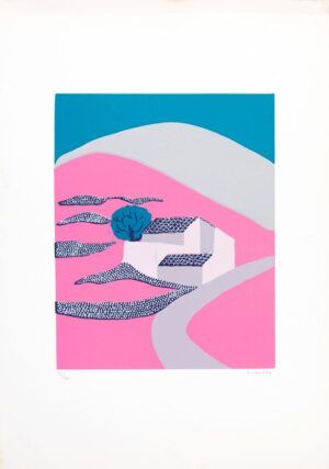 IBÁÑEZ ESCOBAR, Concha - Paisaje en rosa