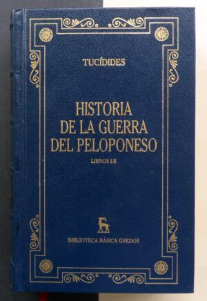 TUCÍDIDES - Historia de la guerra del Peloponeso. 4 Tomos