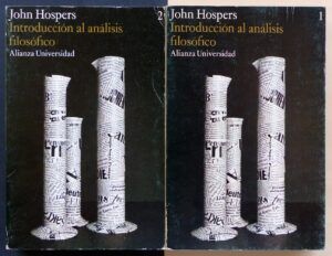 HOSPERS, John - Introducción al análisis filosófico. 2 Tomos